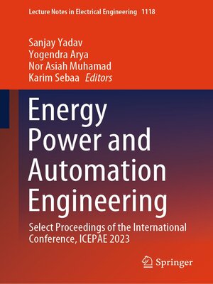 cover image of Energy Power and Automation Engineering